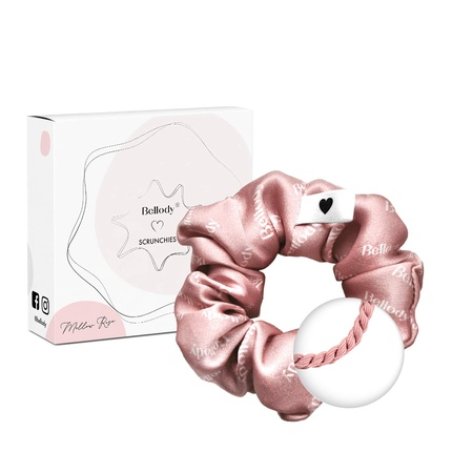 Bellody® Original Silk Scrunchies - Stylish Look, Strong Hold, Soft To
