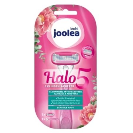 Joolea Halo 5 Disposable Razor with 5 Blades Replacement Cartridge - Product from Germany