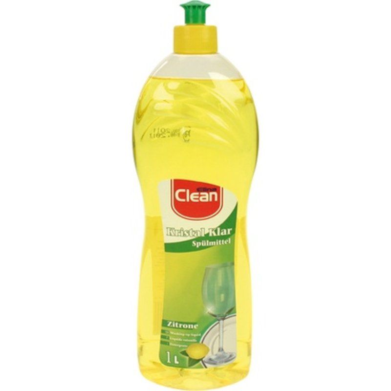 Clean Dishwashing Liquid 1l Lemon
