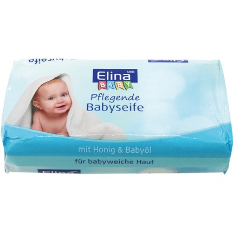 Elina Elina Baby Soap With Baby Oil & Honey 100g