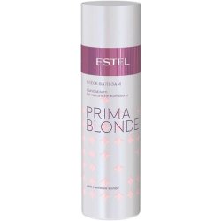 Estel Prima Blonde Shine Balm for Light Hair 200ml Restores and Strengthens Hair Structure