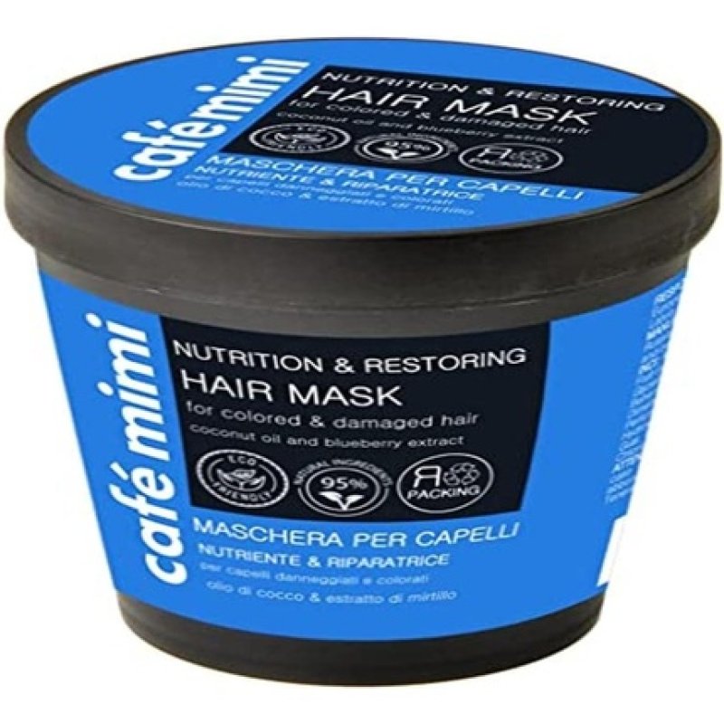 Cafe Mimi Damaged and Dyed Hair Nutrition and Regeneration Mask 220ml