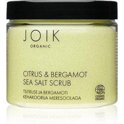 Joik Body Scrub Unisex 240 Grams Vegan Citrus/Bergamot Lime