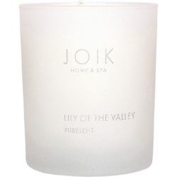 Joik Scented Candle Lily Of The Valley 150 Gram Vegan Glass White