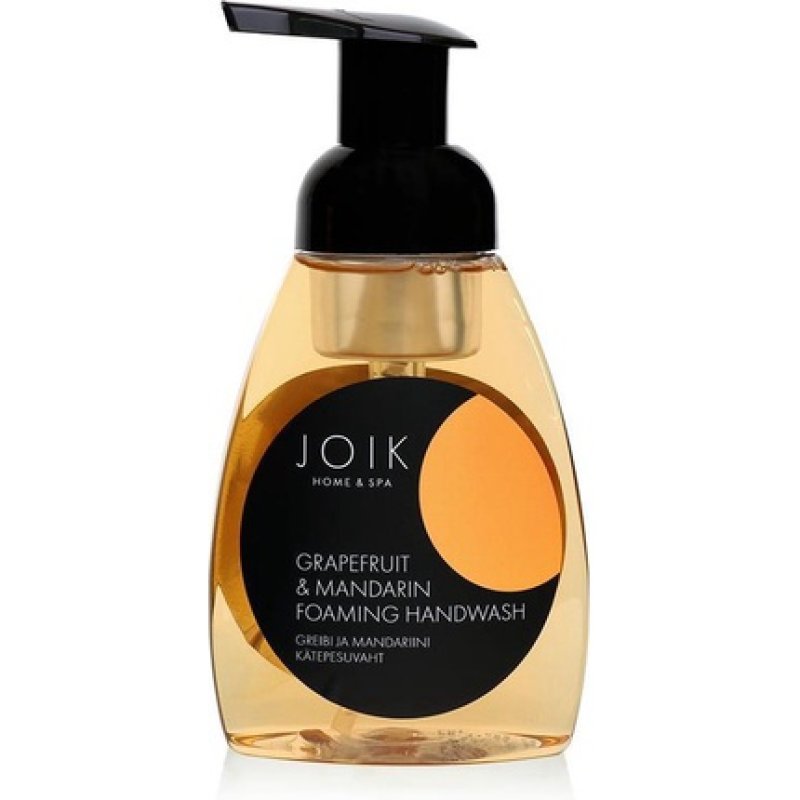 Joik Vegan Foaming Hand Wash Grapefruit & Mandarin 250 Ml, Plastic Bottle
