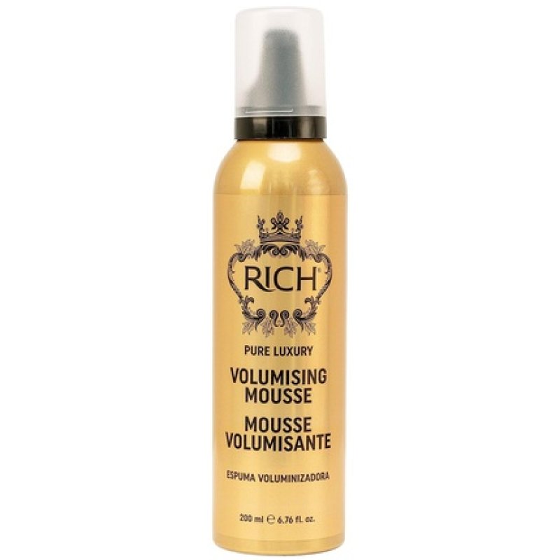 RICH Hair Care Pure Luxury Argan Volumizing Mousse 6.76 fl oz