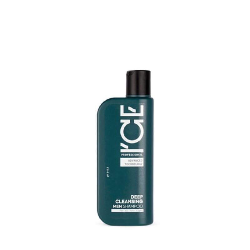 Ice Professional Deep Cleansing Men Shampoo for All Hair Types 250ml