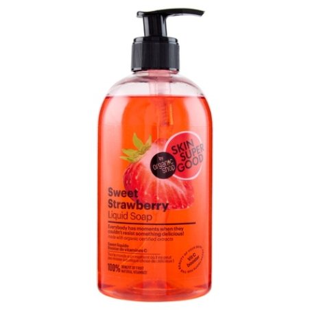 Organic Shop Skin Super Good Sweet Strawberry Liquid Soap - 500 Ml