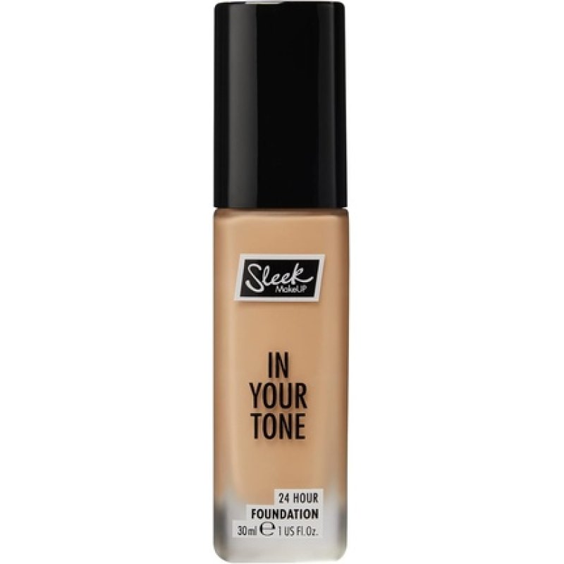 Sleek MakeUP In Your Tone 24 Hour Foundation Medium Buildable Coverage Semi-Matte Flawless Finish 5N
