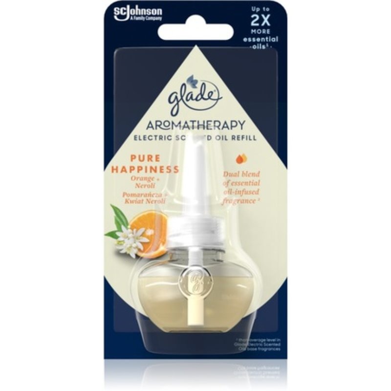 GLADE Aromatherapy Pure Happiness Electric Diffuser Refill - Orange Neroli, 20 ml