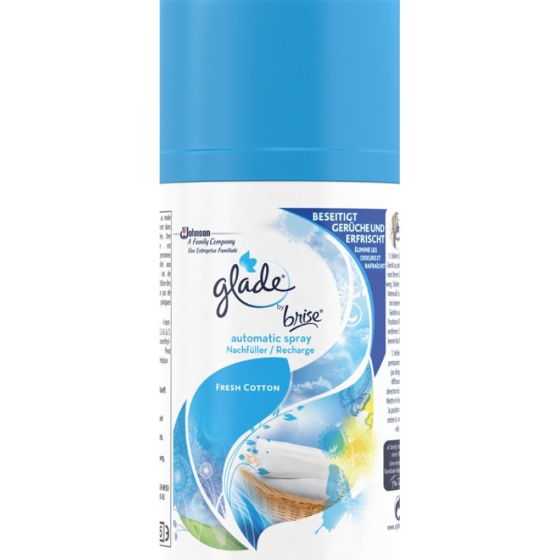 Glade by Brise Automatic Spray Recharge Fresh Cotton