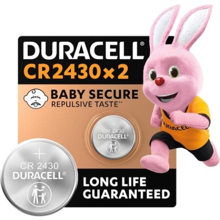 CR 2430 Lithium-Knopfzelle 3V (2 Stück)