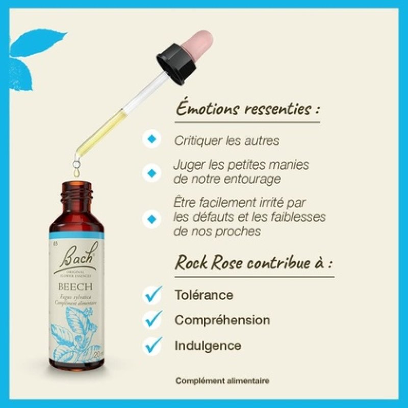 Fleurs De Bach Original Beech 20ml