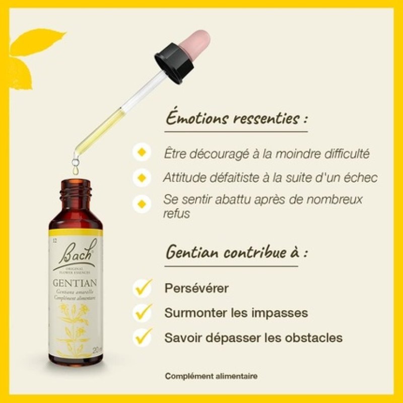 Fleurs De Bach Original Gentian 20ml