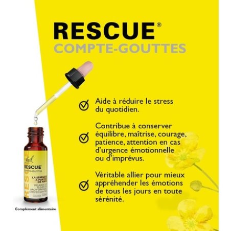 Rescue Dropper Comfort Calm and Serenity Natural Blend of 5 - 10ml