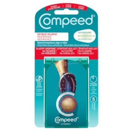 Compeed Blister Plasters For Sport Soles - 5 Pieces