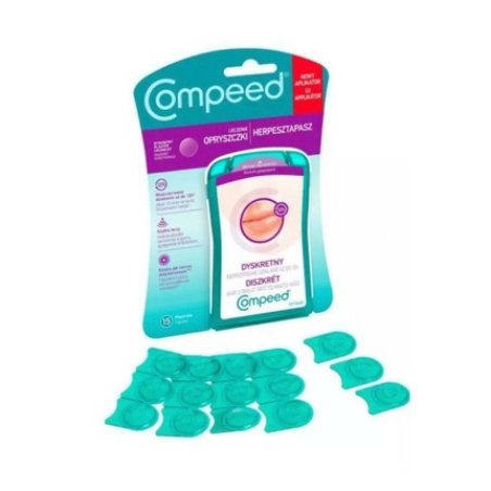 Compeed Invisible Cold Sore 15 Patches