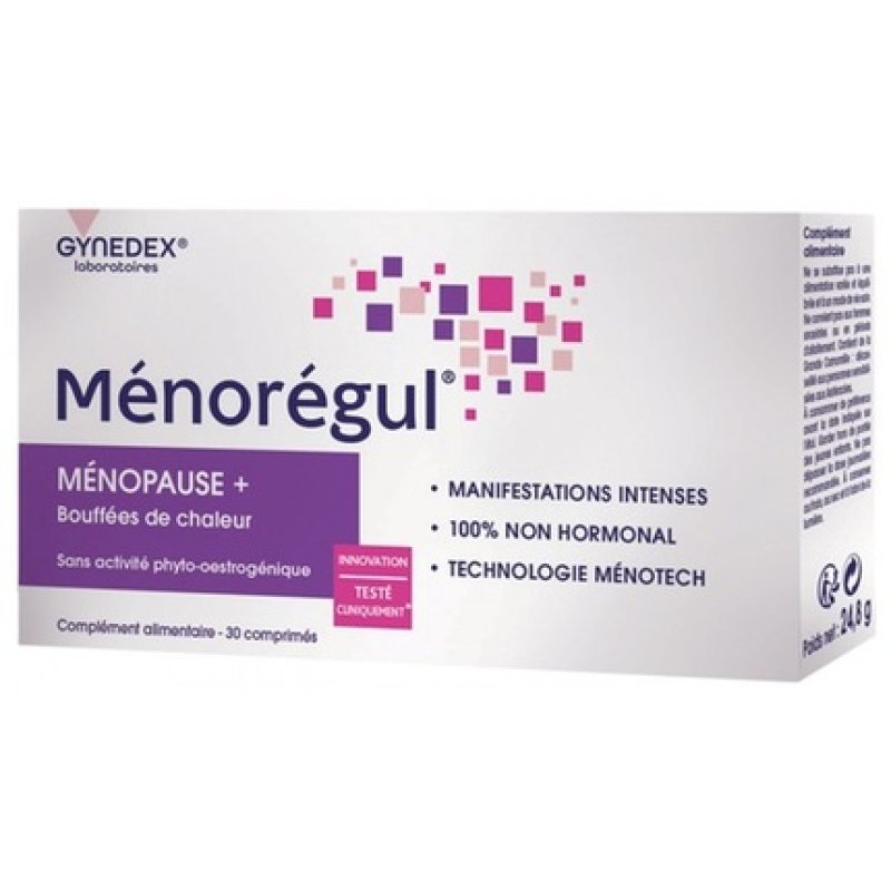 Gynedex Menoregul Menopause Dietary Supplement 30 Tablets