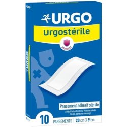 Urgo Sterile Adhesive Plasters 10 x 20 cm - Pack of 10