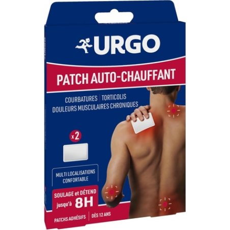 Urgo Multi-Location Self-Heating Patch - Pack of 2