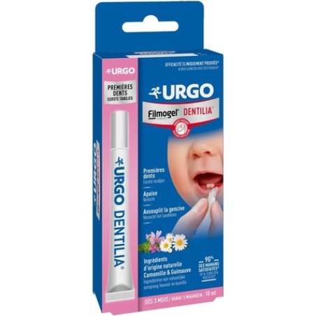 Urgo Teething Gel Unflavored 10ml for Babies - Dentilia First Teeth Pen