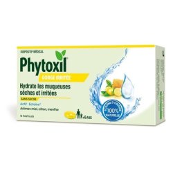 Irritable Throat Tablets Honey Lemon Mint Medical Device