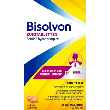 Bisolvon Ectoin Cough And Throat Pain Lozenges