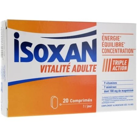 Isoxan Vitality Adult 20 Tablets