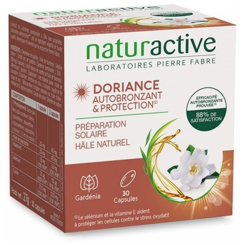 Naturactive Doriance Self-Tanner & Protection 30 Capsules