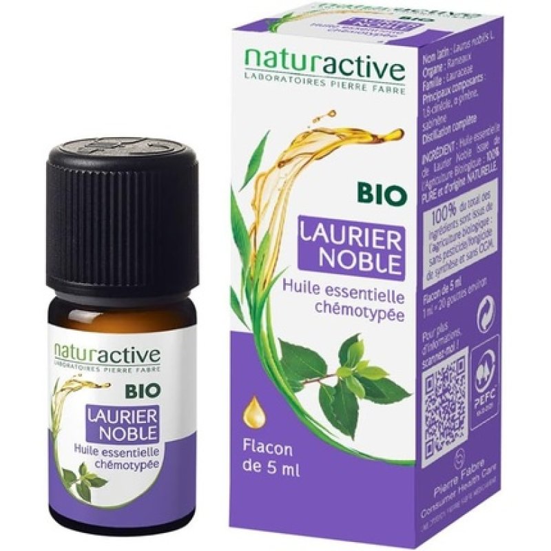 Naturactive Laurel Noble Organic Essential Oil 5ml