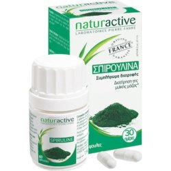 Naturactive Spirulina 60 Capsules - Dietary Supplement