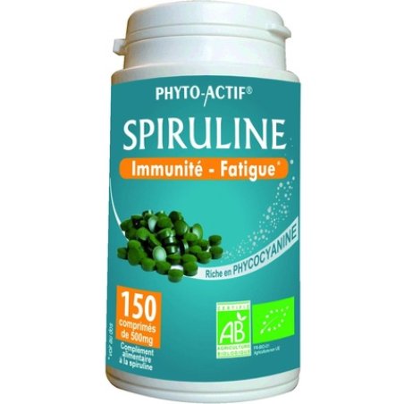 Phyto-Actif Spirulina Food Supplement for Immunity and Vitality