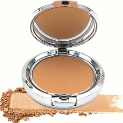 Parisax Compact Powder With Puff 2 In 1 Golden Beige