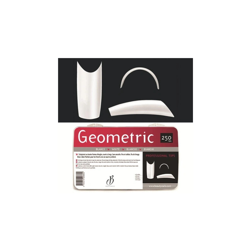 Beautynails Bna Geometric White Tips X250