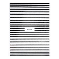 Beautynails Bna Stickers Nail Cb020 Silver