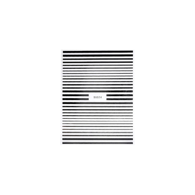 Beautynails Bna Stickers Nail Cb020 Silver