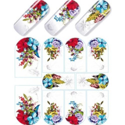 Beautynails Decalcomanie Flowers Romance