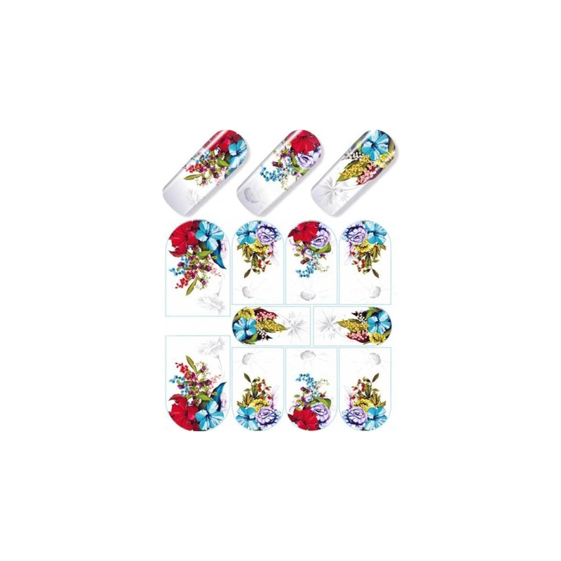 Beautynails Decalcomanie Flowers Romance