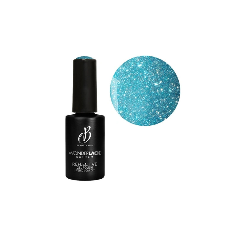 Beautynails Bna We Reflective Green Nail Polish - 8 Milliliters