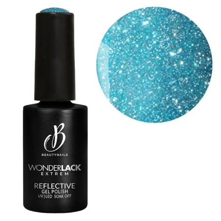 Beautynails Bna We Reflective Green Nail Polish - 8 Milliliters