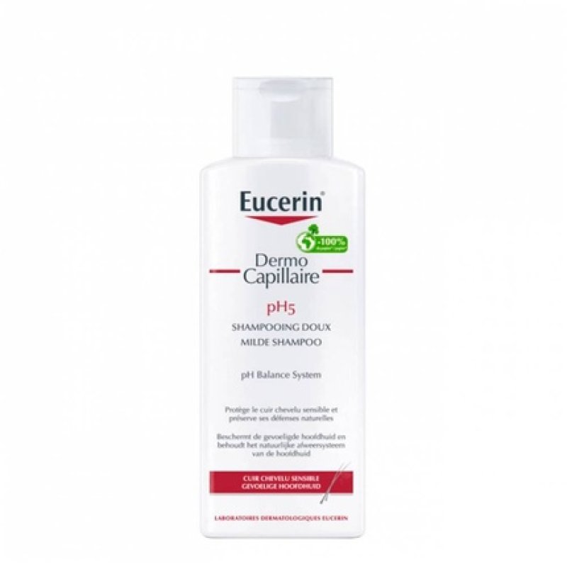 Eucerin Dermo Capillaire Ph5 Gentle Shampoo Ph Balance System 250ml