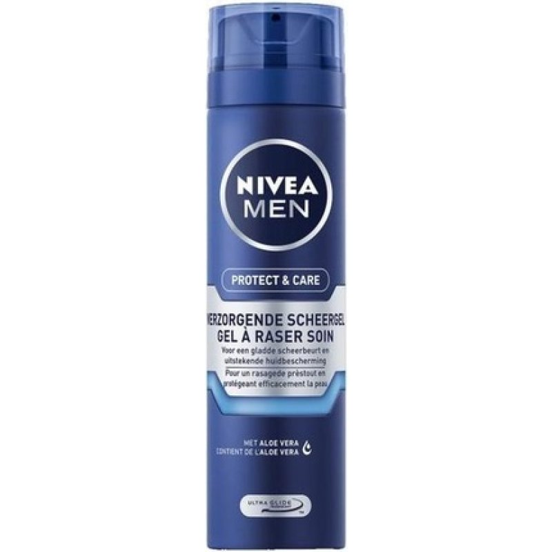 Nivea Men Protect & Care Shaving Gel - Moisturizing - 200ml