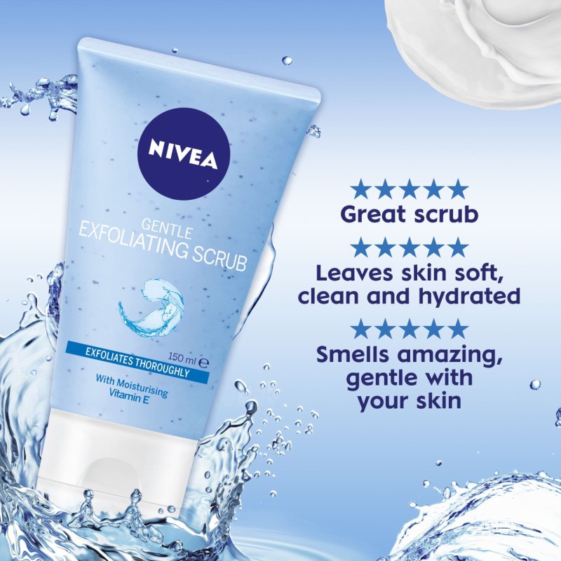 Nivea Daily Essentials Gentle Exfoliating Scrub 150ml