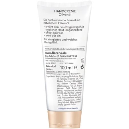 Florena Olive Oil Hand Cream 100ml