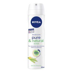 NIVEA Pure & Natural Déodorant Femme Spray 150ml
