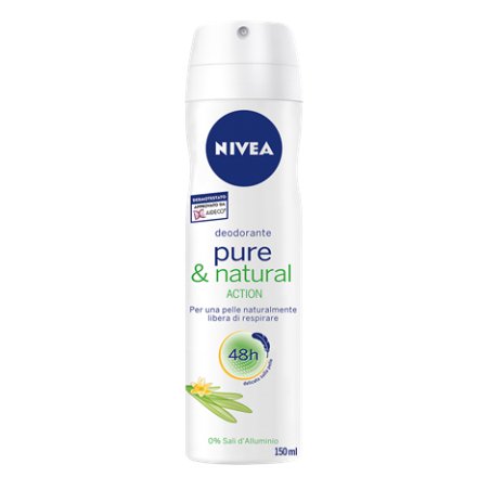 NIVEA Pure & Natural Spray deodorant 150 ml 1 pc(s)