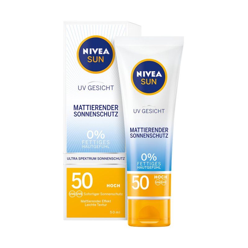 NIVEA 86007 écran solaire et produit après soleil Crème d’écran solaire Visage 50 Adultes