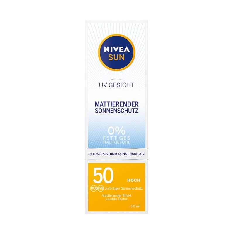 NIVEA 86007 écran solaire et produit après soleil Crème d’écran solaire Visage 50 Adultes