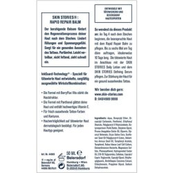 SKIN STORIES Rapid Repair Balm 50ml Soothing After Tattoo Cream with Panthenol