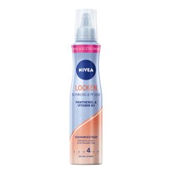 NIVEA Curl Boost & Care Strong Hold Mousse 150ml